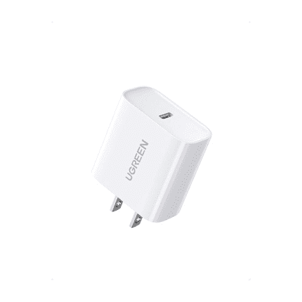 UGREEN CD137 20W Fast Charging Power Adapter – White